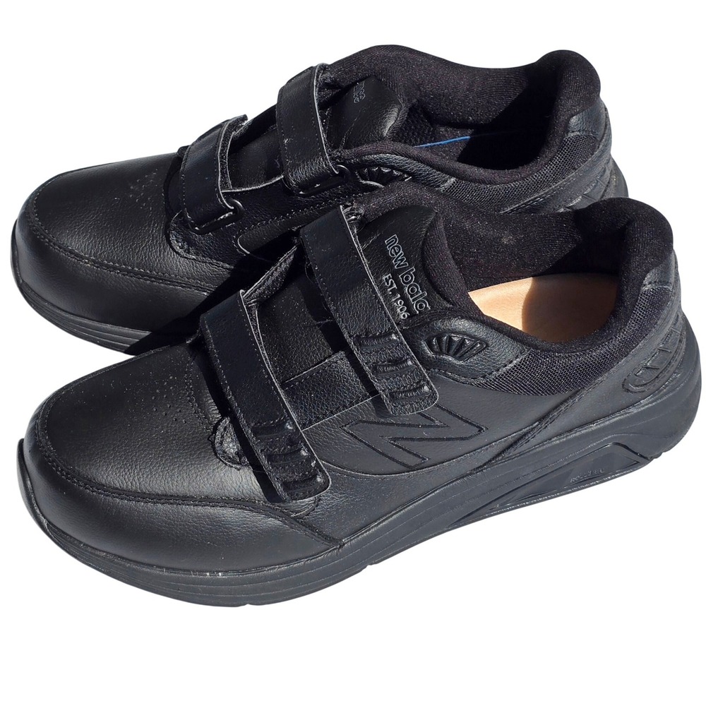 New Balance 928v3 Men's Size 11 4E Black Leather Walking Shoes Hook Loop - Picture 3 of 12